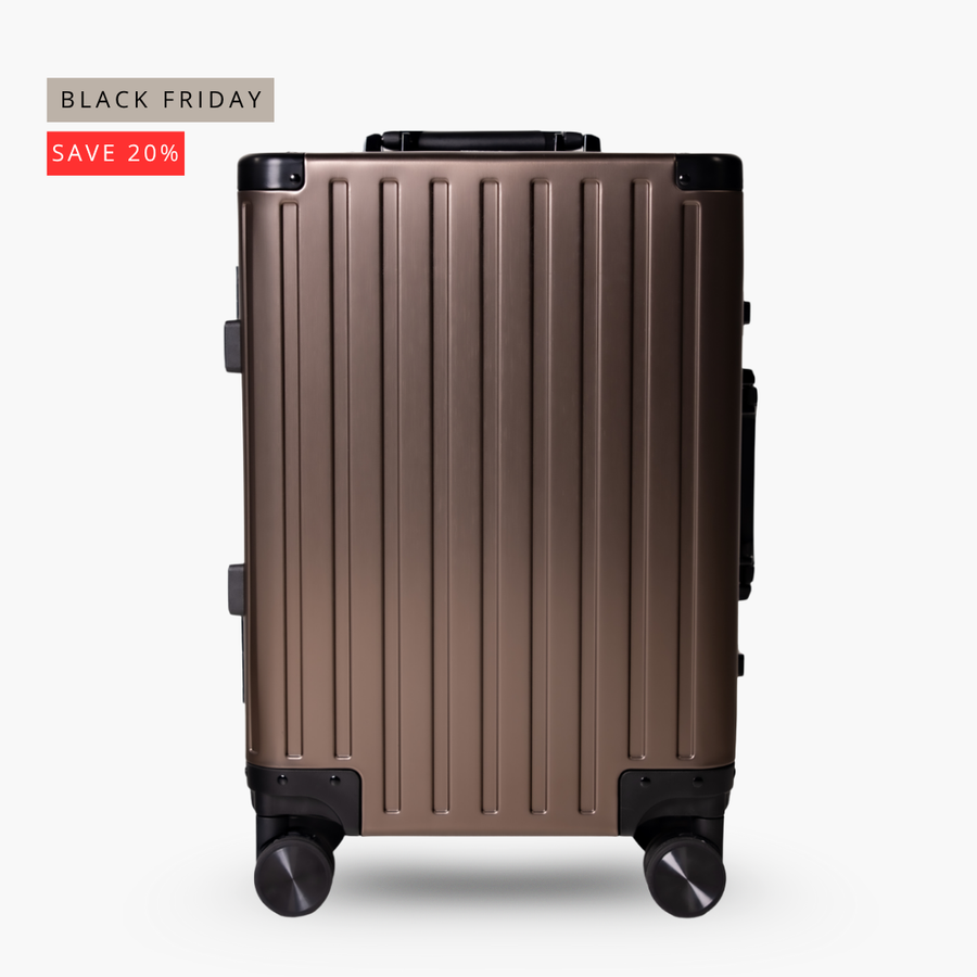 AMICE ORIGINAL ALUMINIUM REISKOFFER BRONS