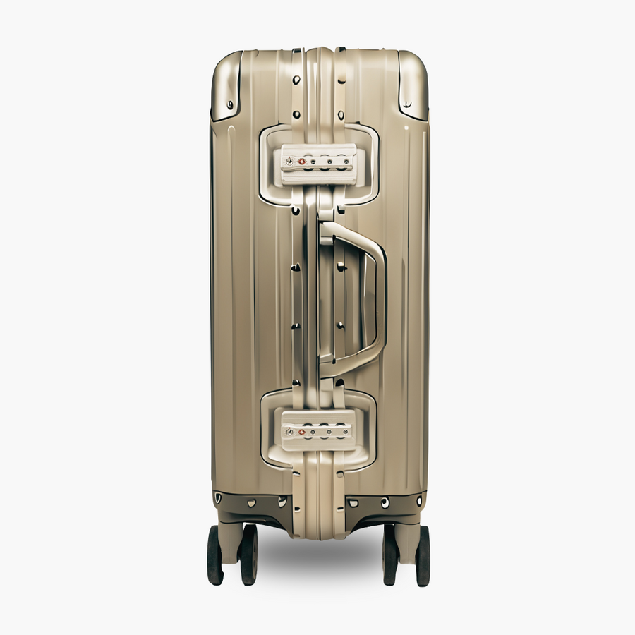 AMICE GENÈVE ALUMINIUM REISKOFFER CHAMPAGNE