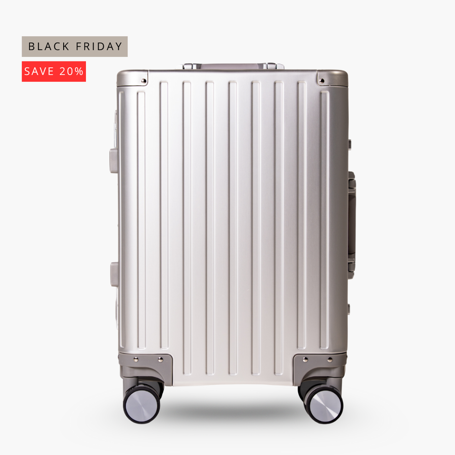 AMICE ORIGINAL ALUMINIUM REISKOFFER ZILVER