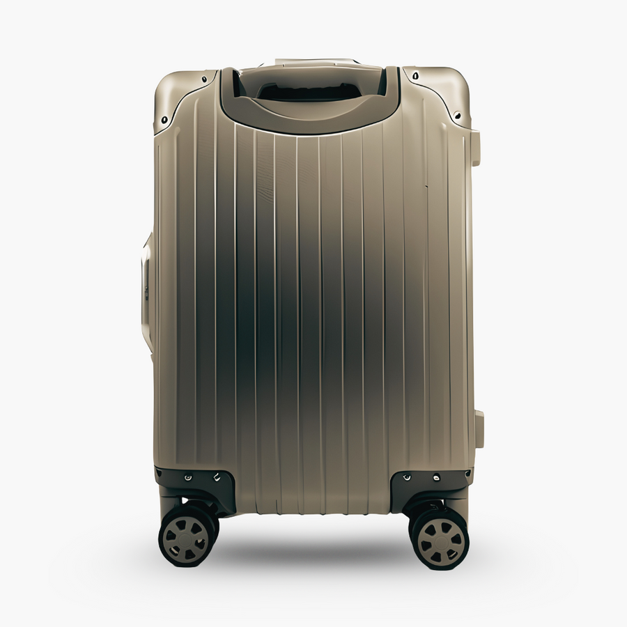 AMICE GENÈVE ALUMINIUM REISKOFFER CHAMPAGNE
