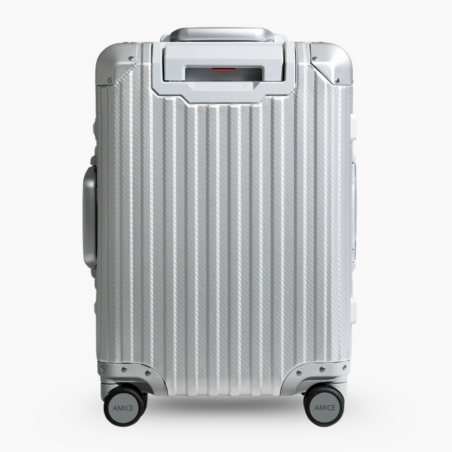 AMICE FLORENCE ALUMINIUM REISKOFFER ZILVER