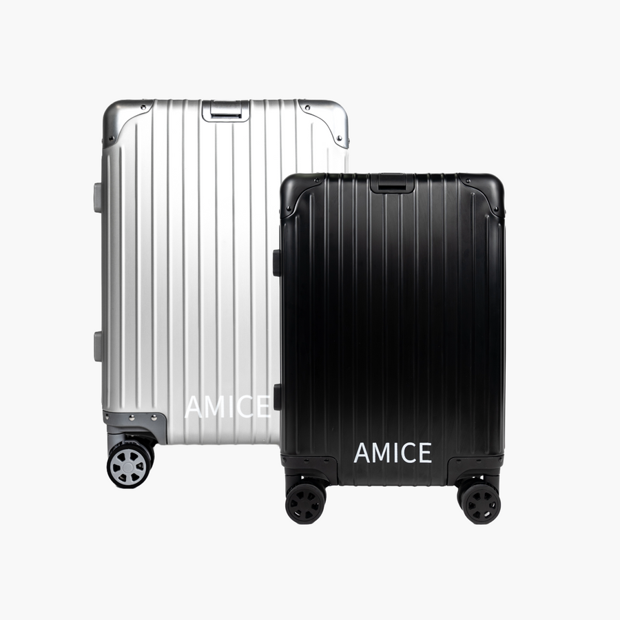 AMICE GENÈVE ALUMINIUM REISKOFFER MIX SET