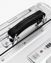Leren handvatdetails