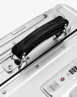 Leren handvatdetails