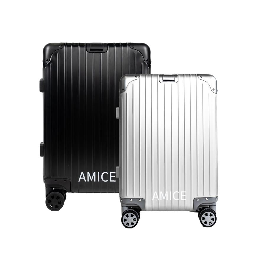 AMICE GENÈVE ALUMINIUM REISKOFFER MIX SET