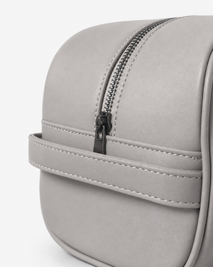 toiletery bag grey