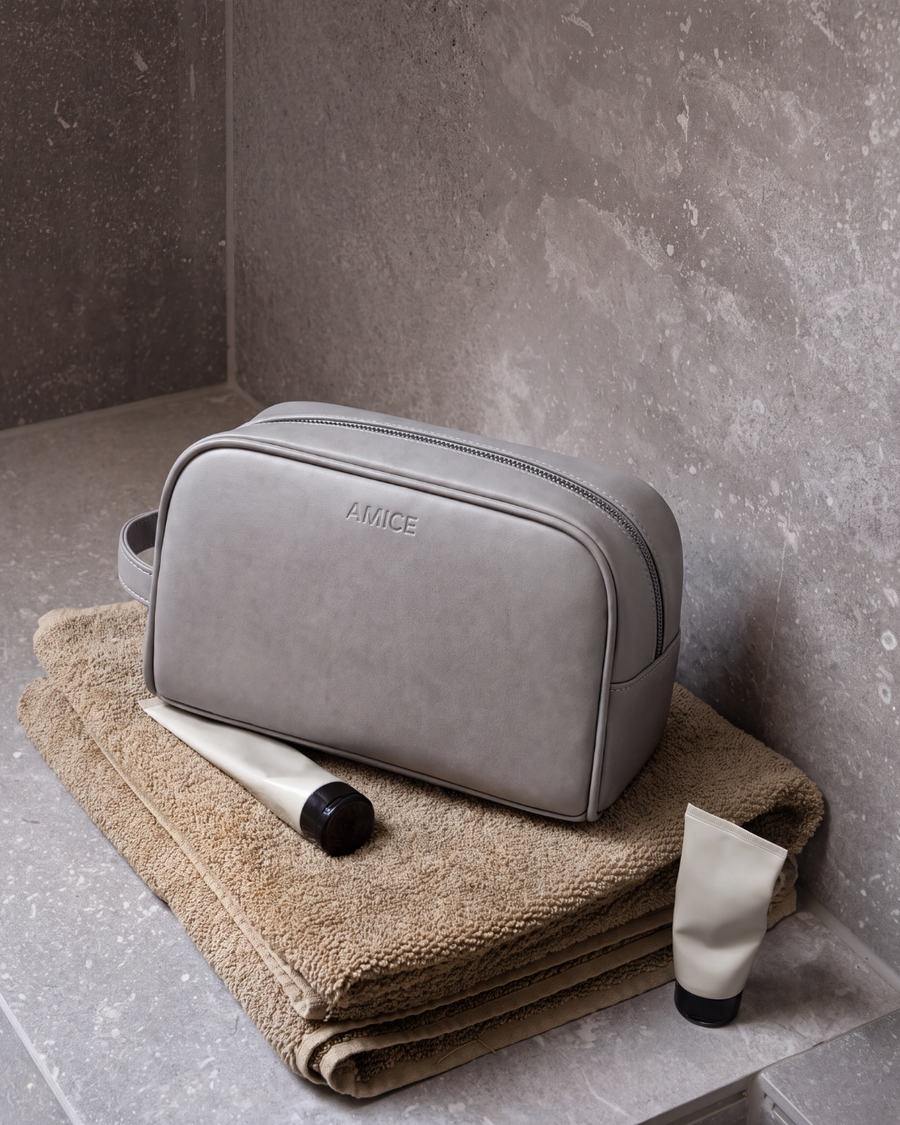 Toiletery bag grey
