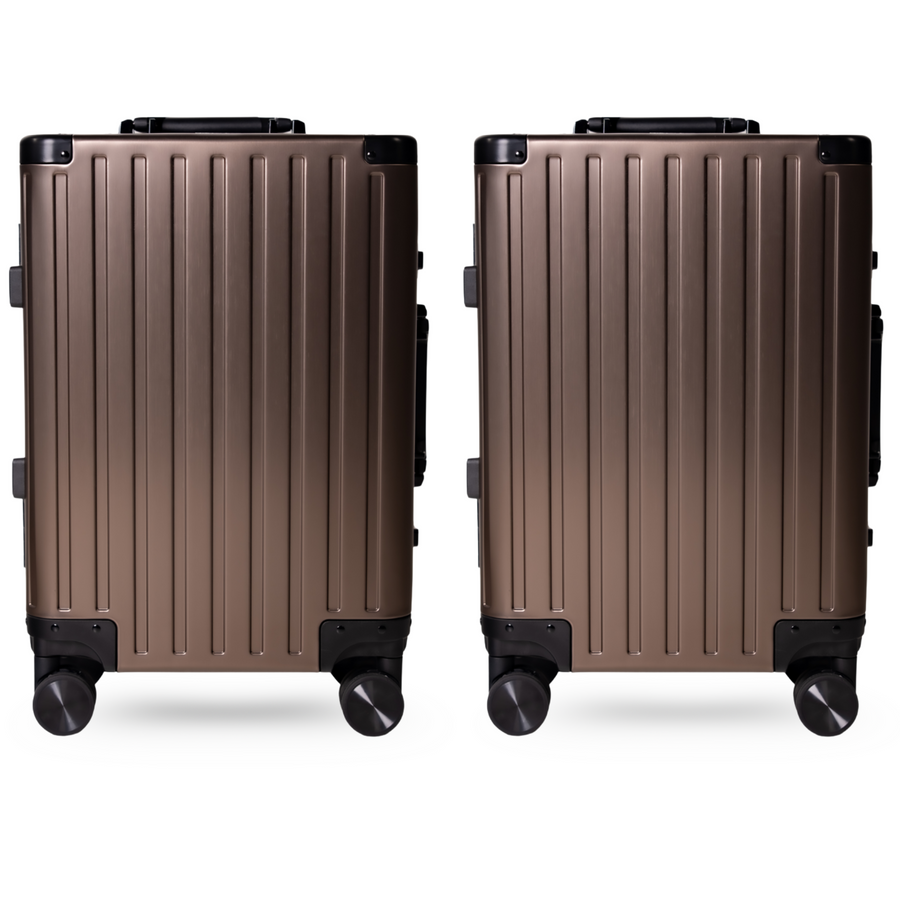 AMICE ORIGINAL ALUMINIUM REISKOFFER DUO SET