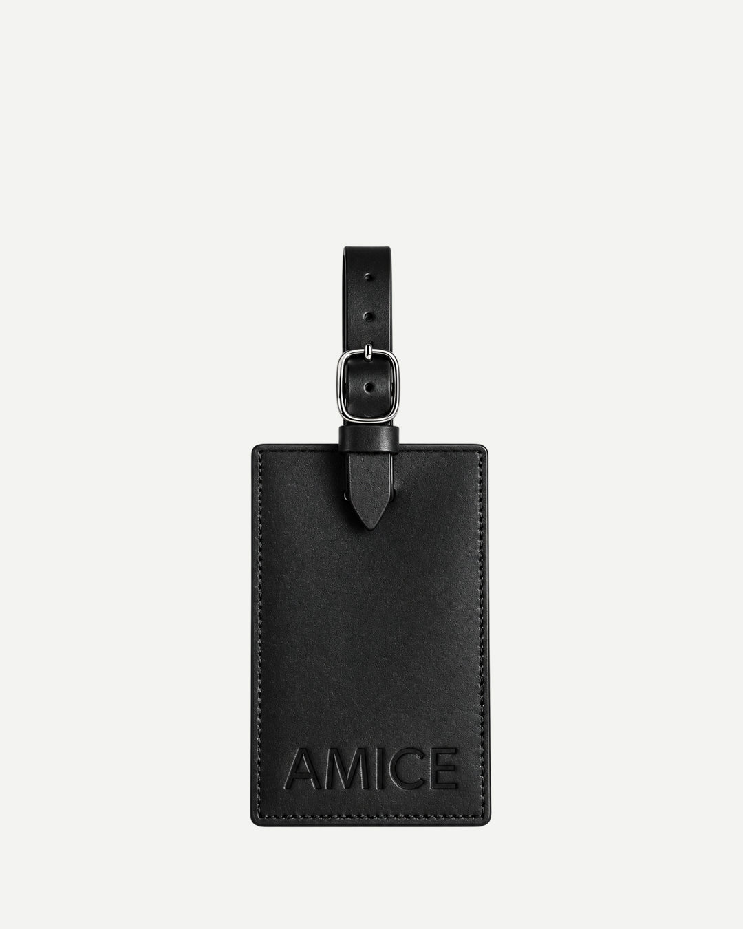 Luggage label black