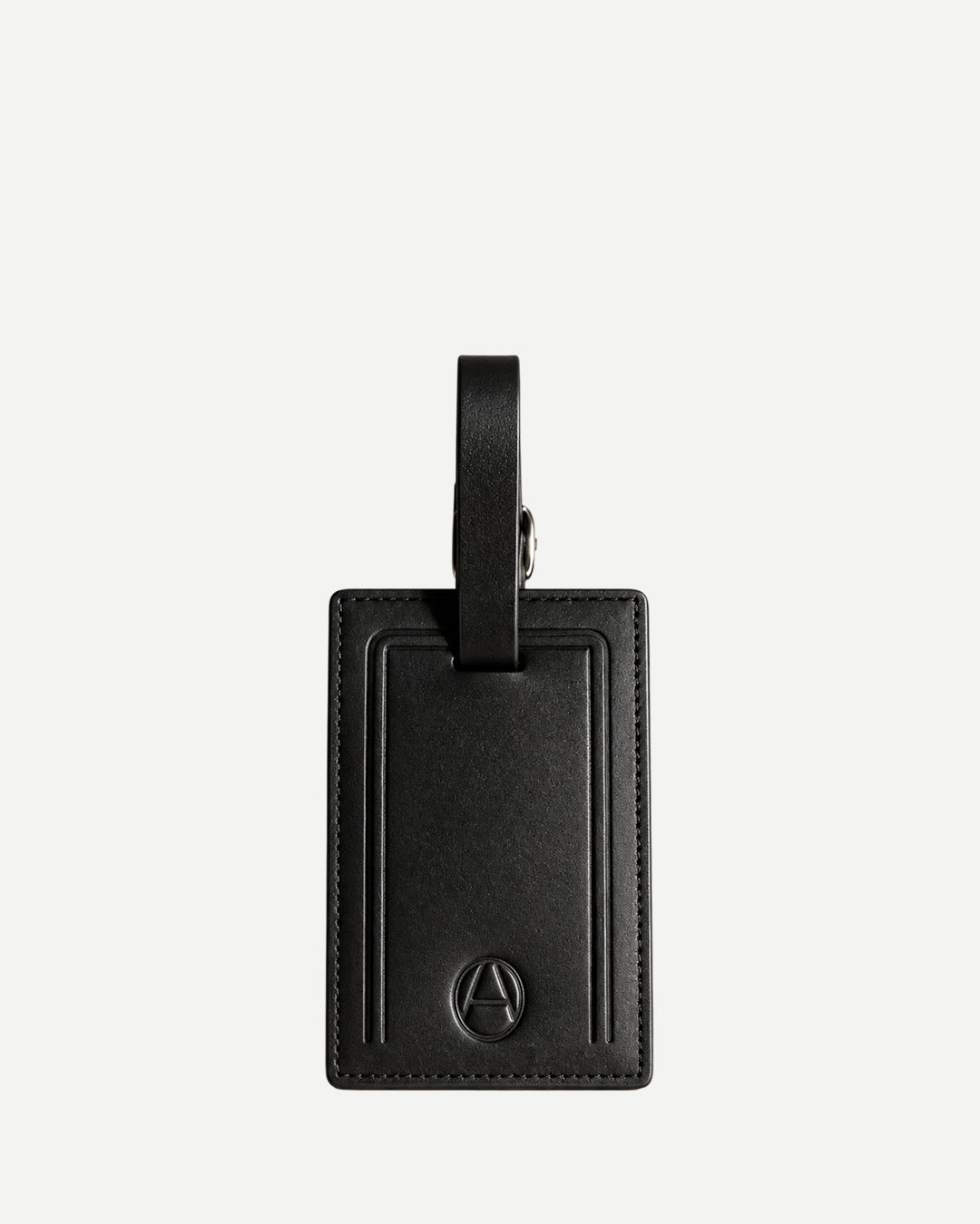 Luggage label black