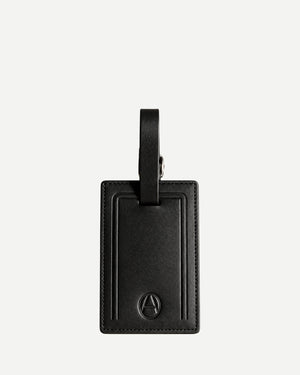 Luggage label black