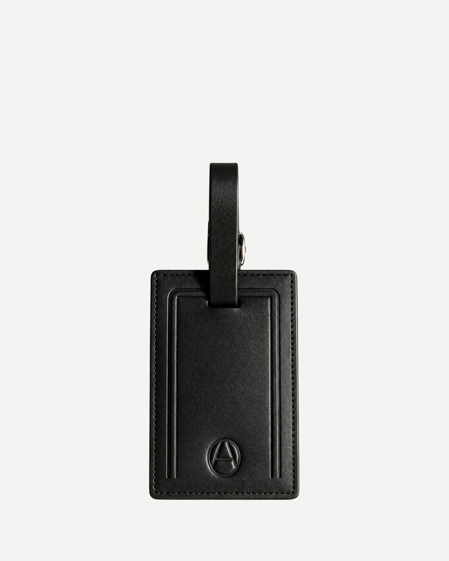 Luggage label black
